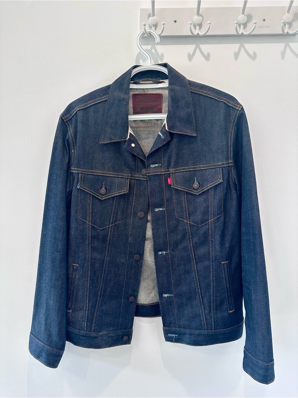 Levi's Dark Blue Denim Trucker Jacket